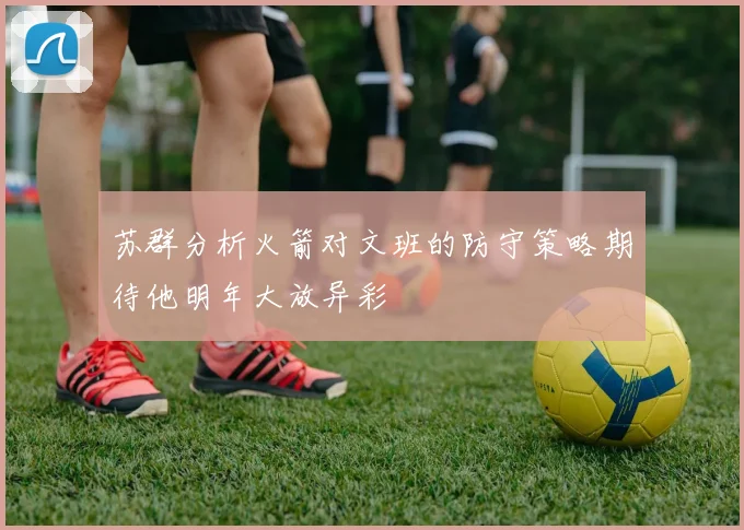 苏群分析火箭对文班的防守策略期待他明年大放异彩